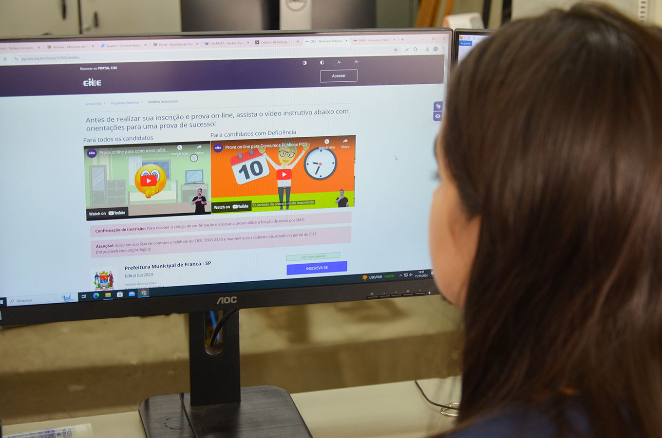 Inscrições para processo seletivo de estagiários seguem até dia 25