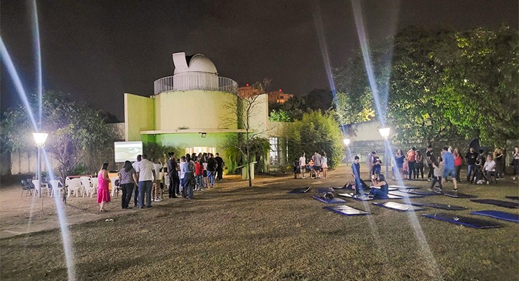 Espaço de Difusão Científica realiza ‘Luau Astronômico’ nesta sexta