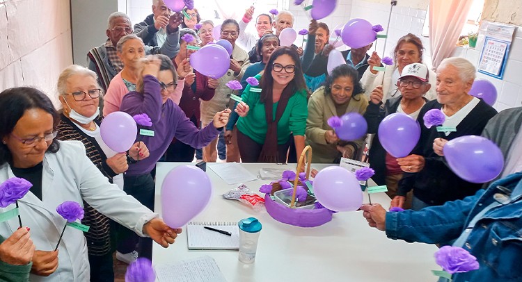 Centro de Convivência do Idoso realiza ação de combate à violência