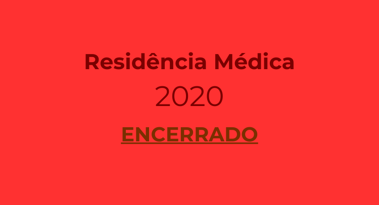 Residência Médica 2020
