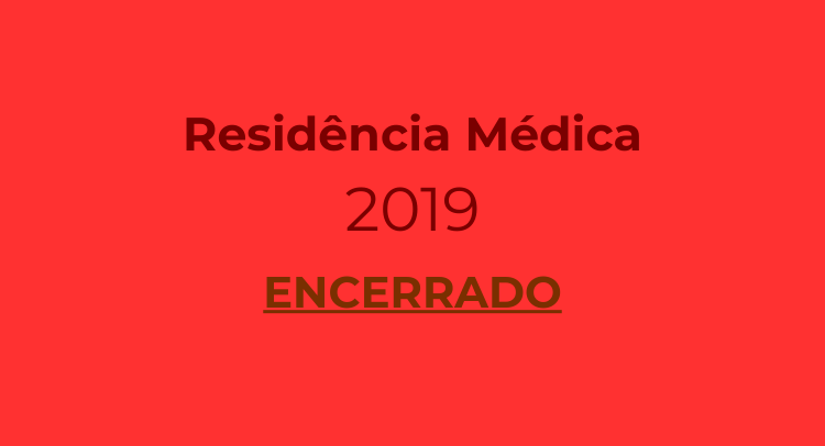 Residência Médica 2019