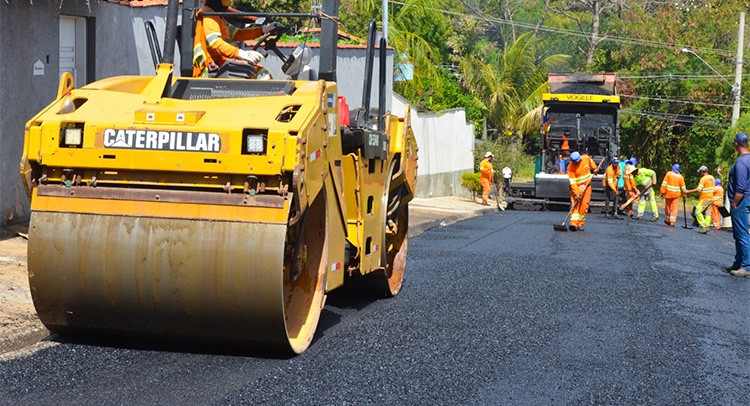Recapeamento no Jardim Paraty será concluído nos próximos dias