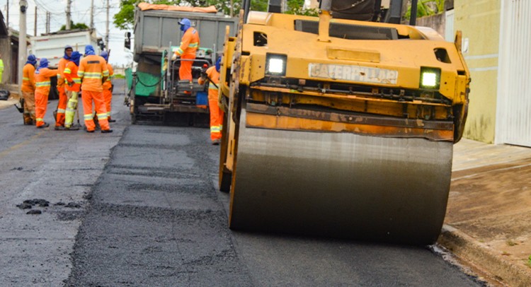 Recapeamento continua na região do Aeroporto I