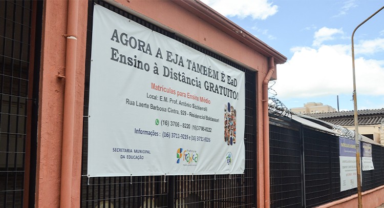 Educação segue com matrículas da EJA até 9 de fevereiro