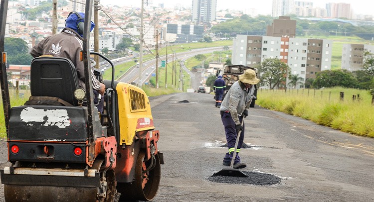 Manutenção asfáltica atende cerca de 300 ruas em janeiro