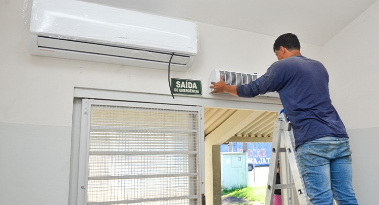 Unidades Básicas de Saúde recebem aparelhos de ar-condicionado