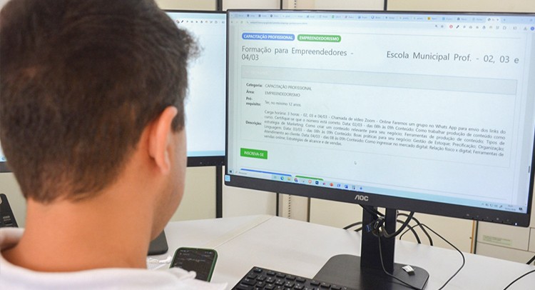 'Caminho para o Emprego' tem mais de 480 vagas em curso de Formação para Empreendedores