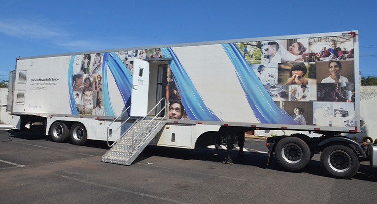 Carreta da Hanseníase inicia atendimentos em Franca