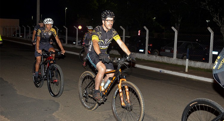Nesta quinta-feira tem Passeio Ciclístico Noturno