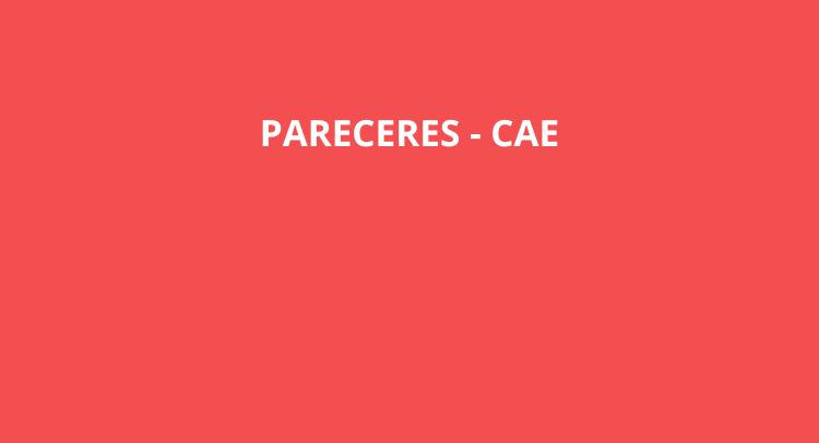 Pareceres CAE