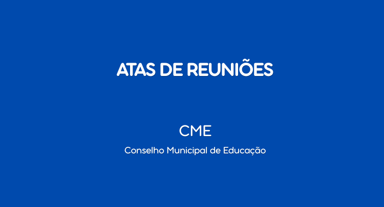 Atas de Reuniões - CME