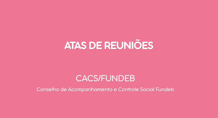 ATAS CACS /FUNDEB 2026