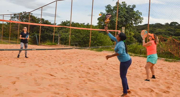 Festival de Beach Tennis acontece no Parque dos Trabalhadores