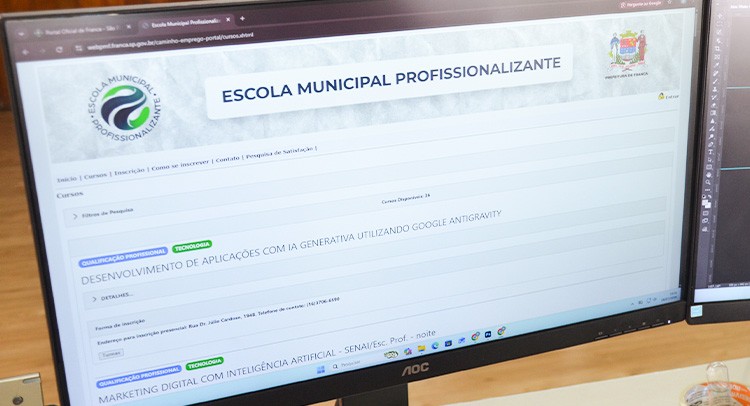 Prefeitura abre inscrições para cursos gratuitos em Inteligência Artificial