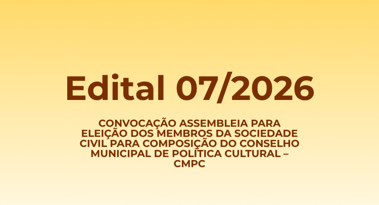 Edital nº 07/2026