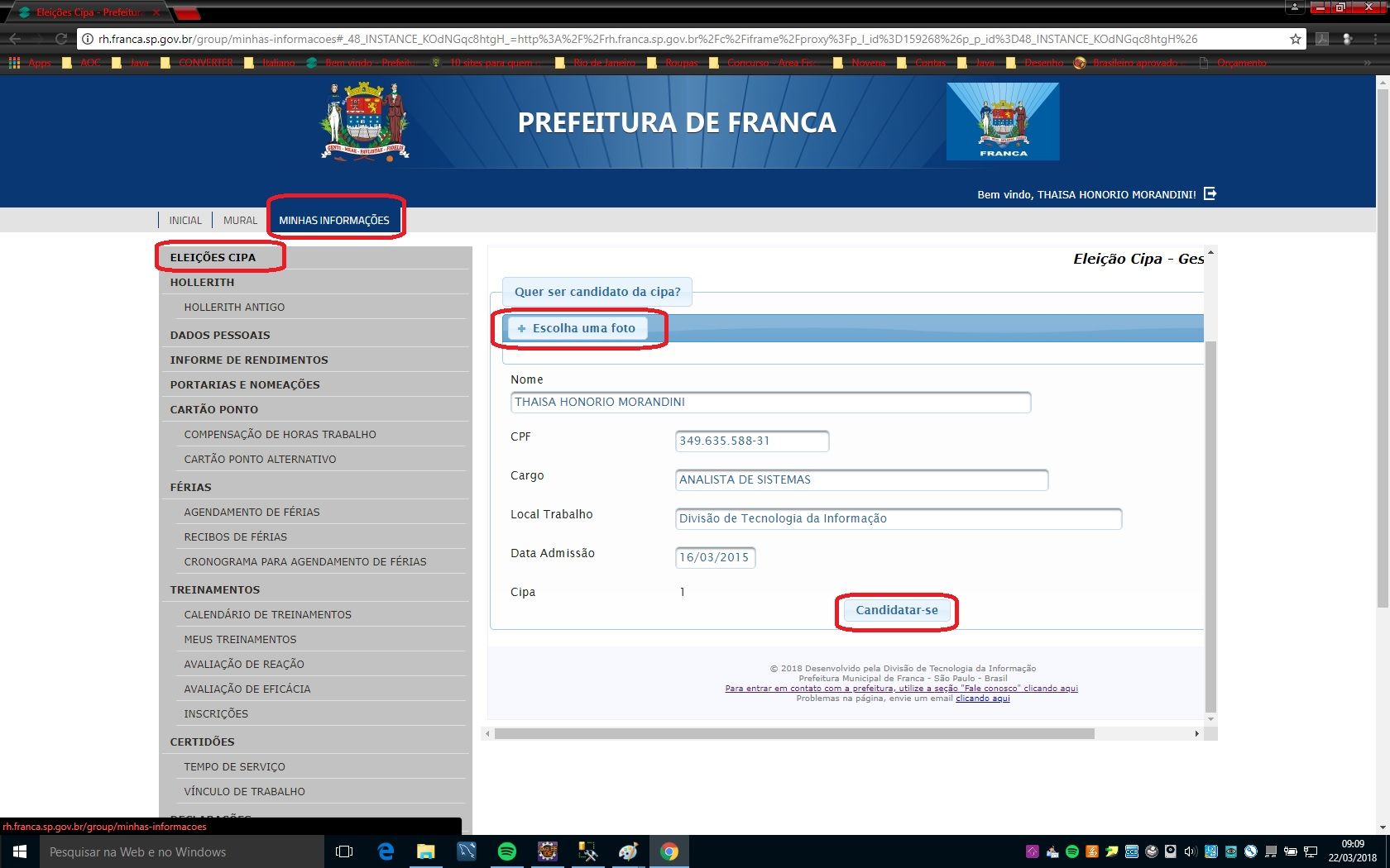 Eleições Cipa 2018
