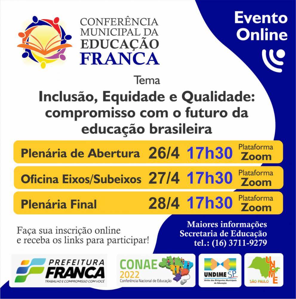 Conferência Municipal da Educação 2022