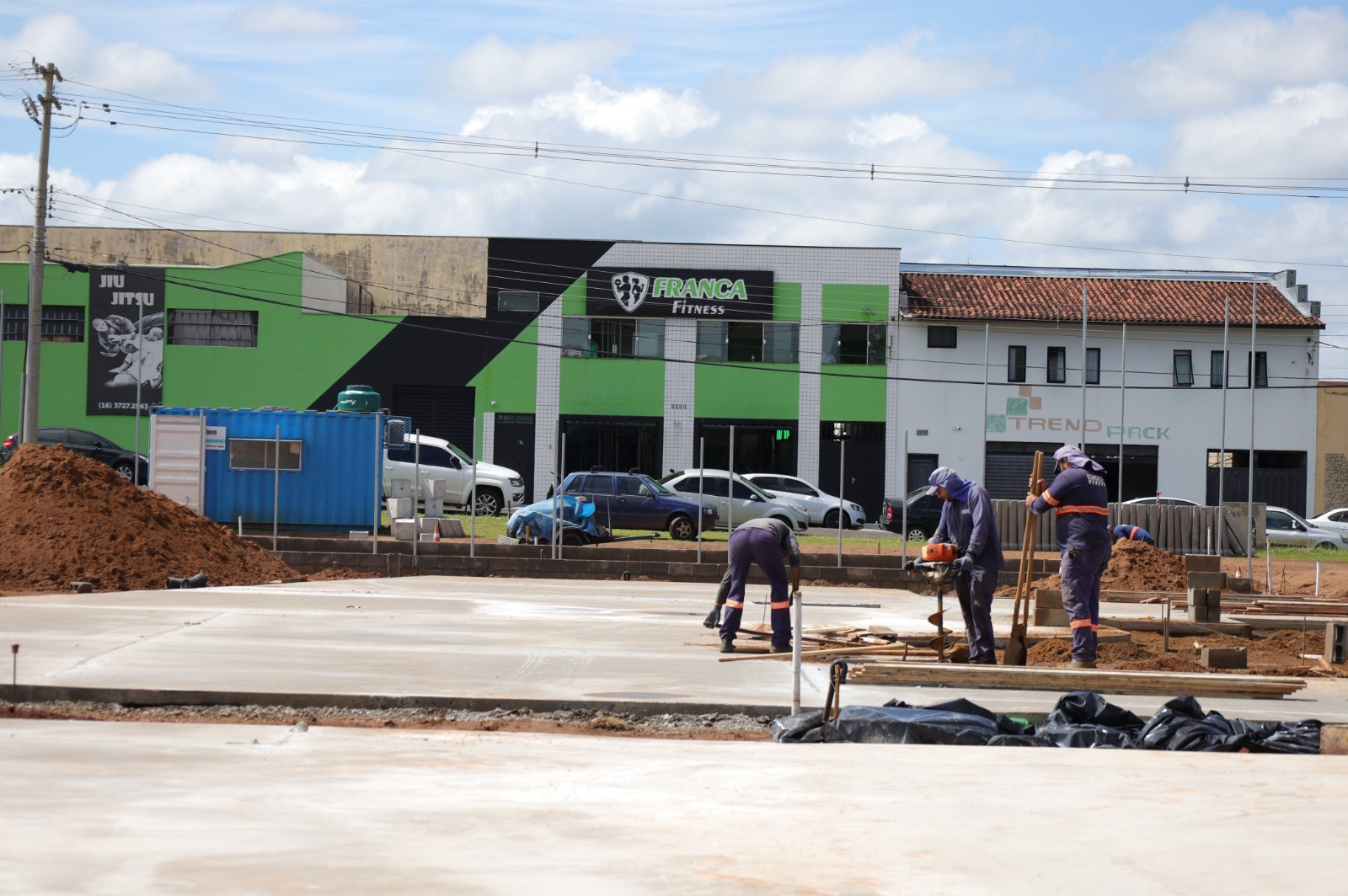 CEPEL Moema/Planalto com obras em andamento