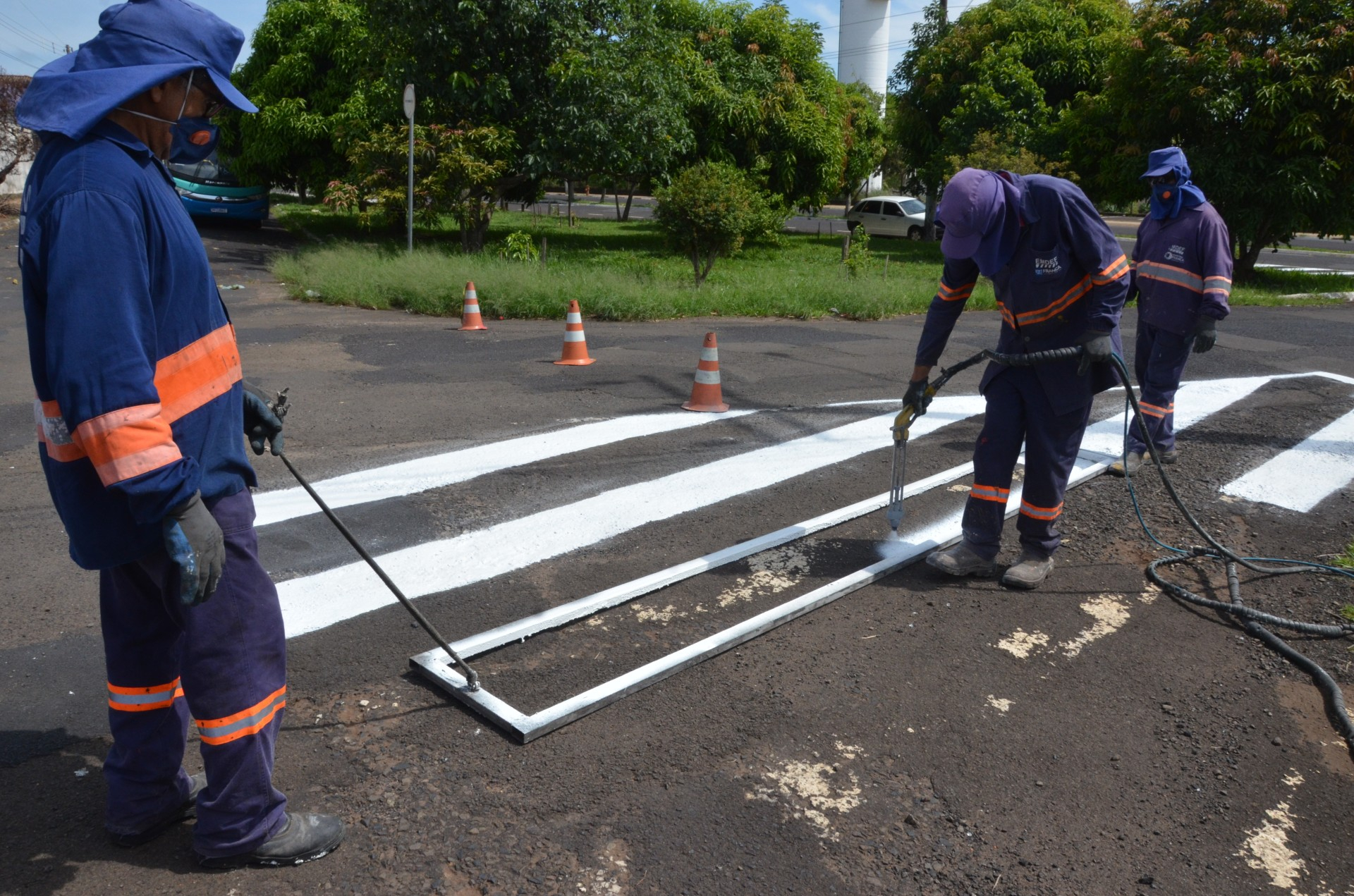 Sinalização viária é intensificada na cidade