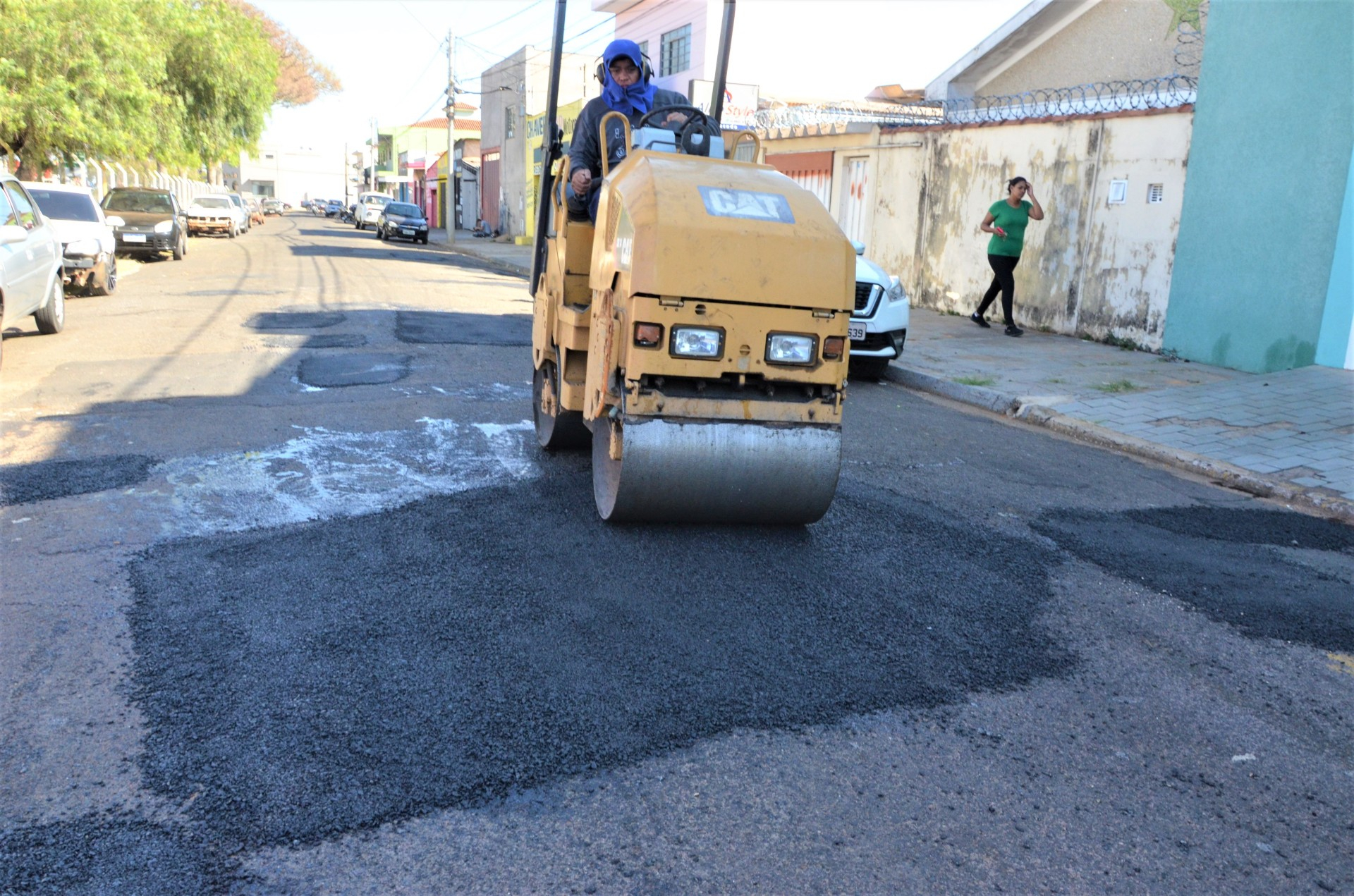 Emdef reforça serviço de remendo asfáltico