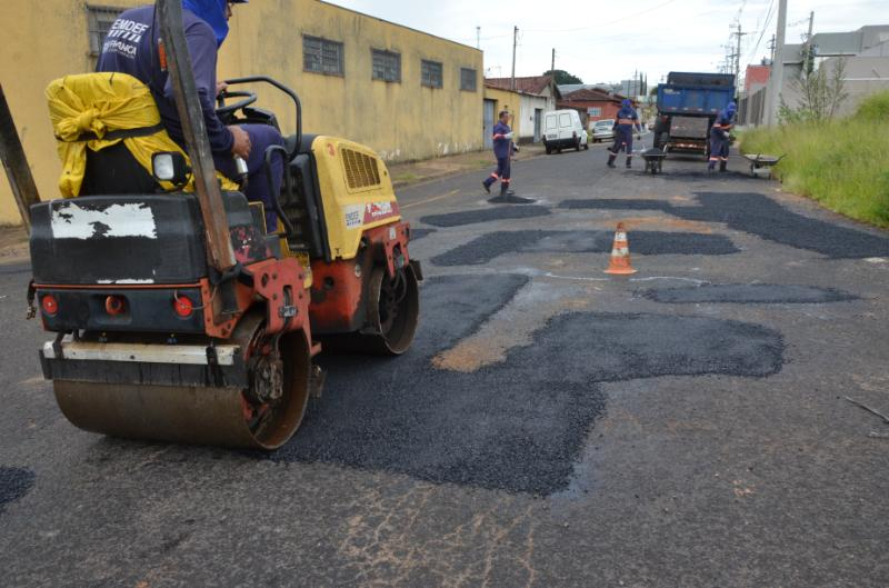 Emdef intensifica tapa-buracos com equipes de reforço
