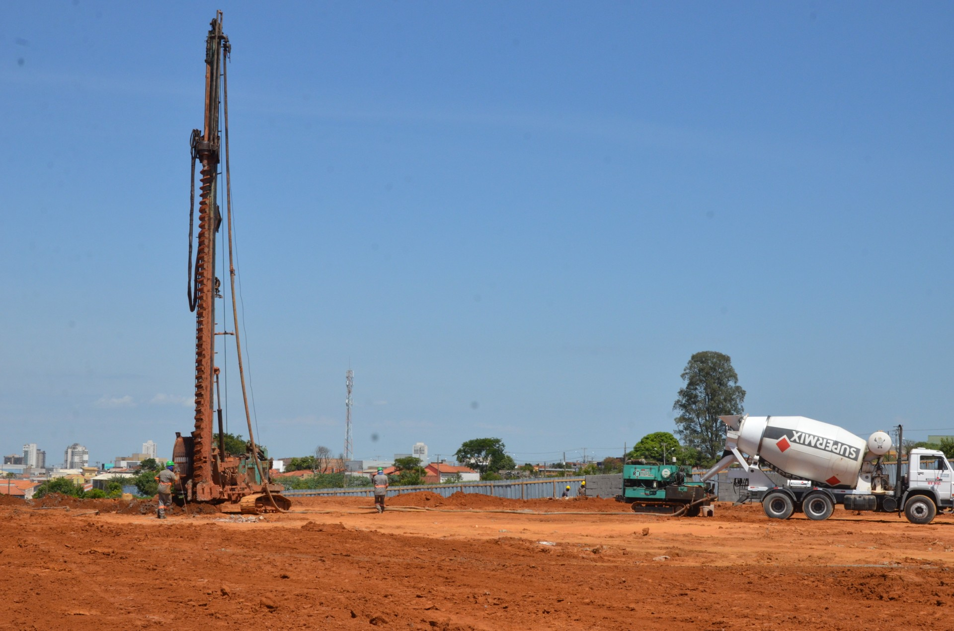 Obras do futuro NGA entram em fase de fundações