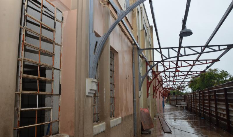 Obras de revitalização do prédio da Mogiana seguem a todo vapor