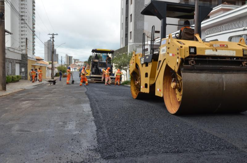 Recapeamento segue no Residencial Baldassari