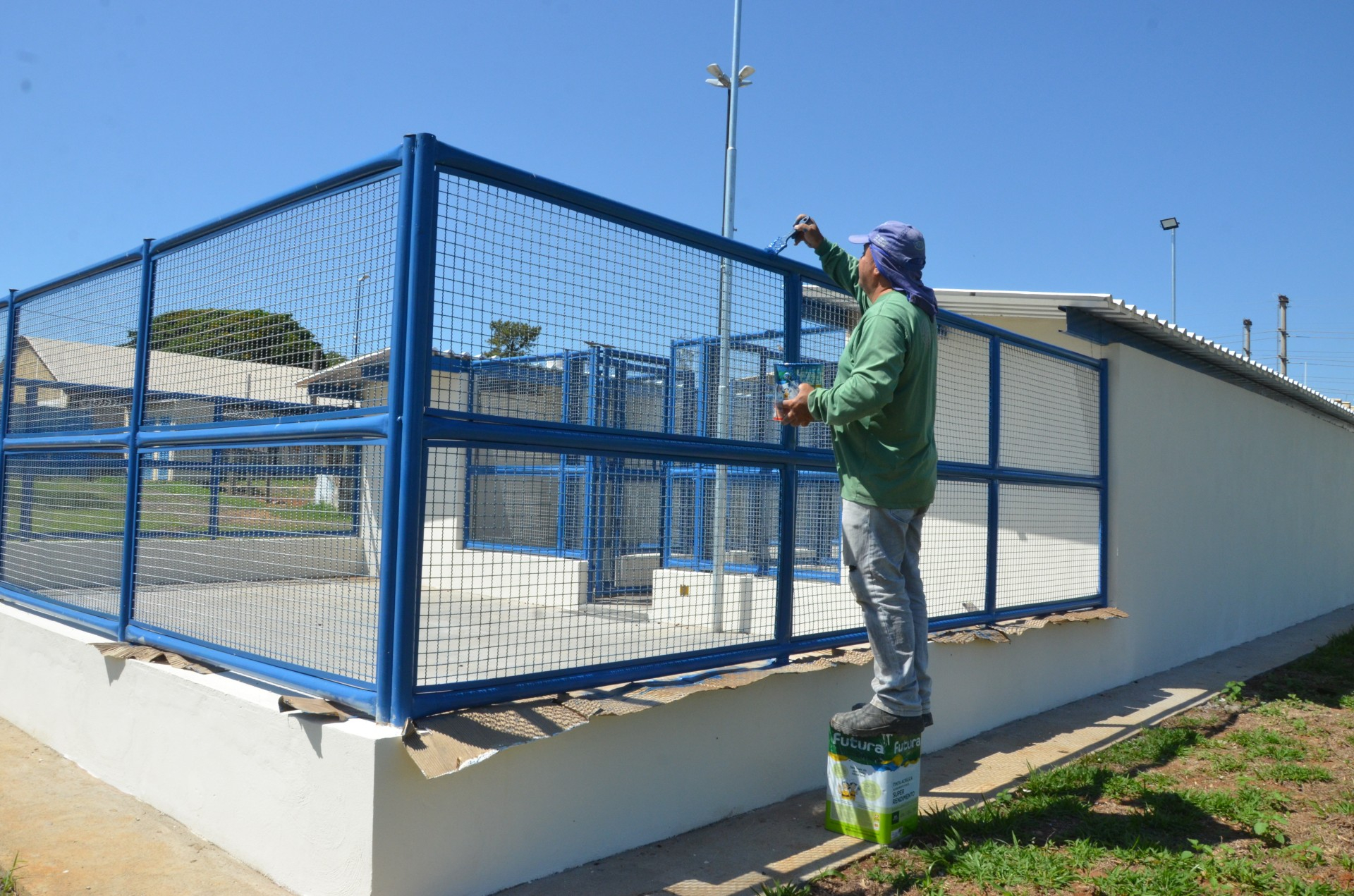 Ampliação do Canil Municipal está em fase de conclusão