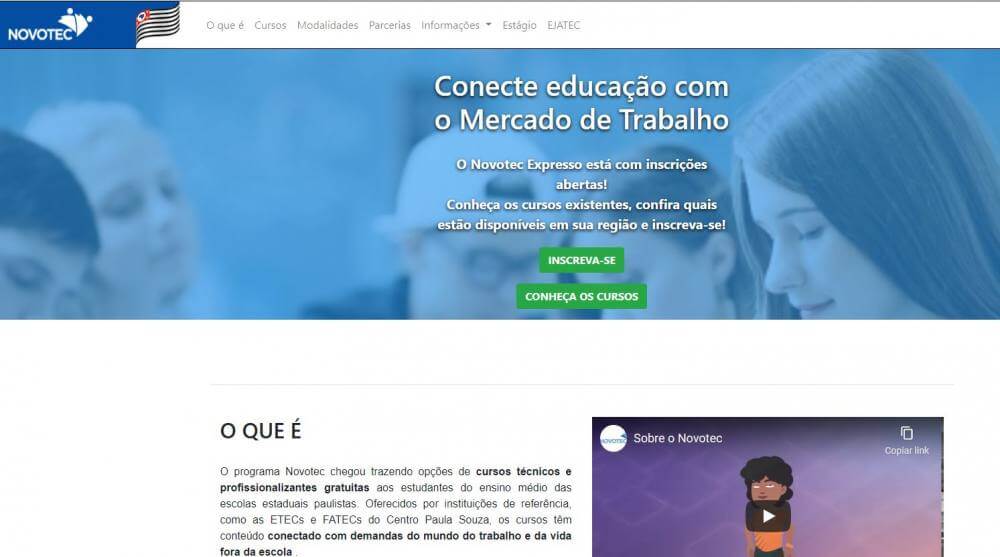Desenvolvimento abre inscrições de cursos para jovens