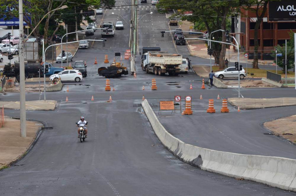 Obras na Champagnat entram na reta final