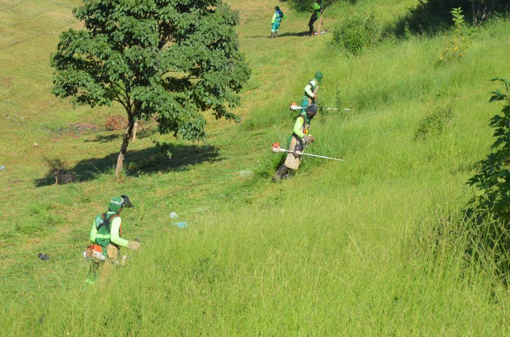 Prefeitura prossegue com revitalização em parque no Jardim Dermínio