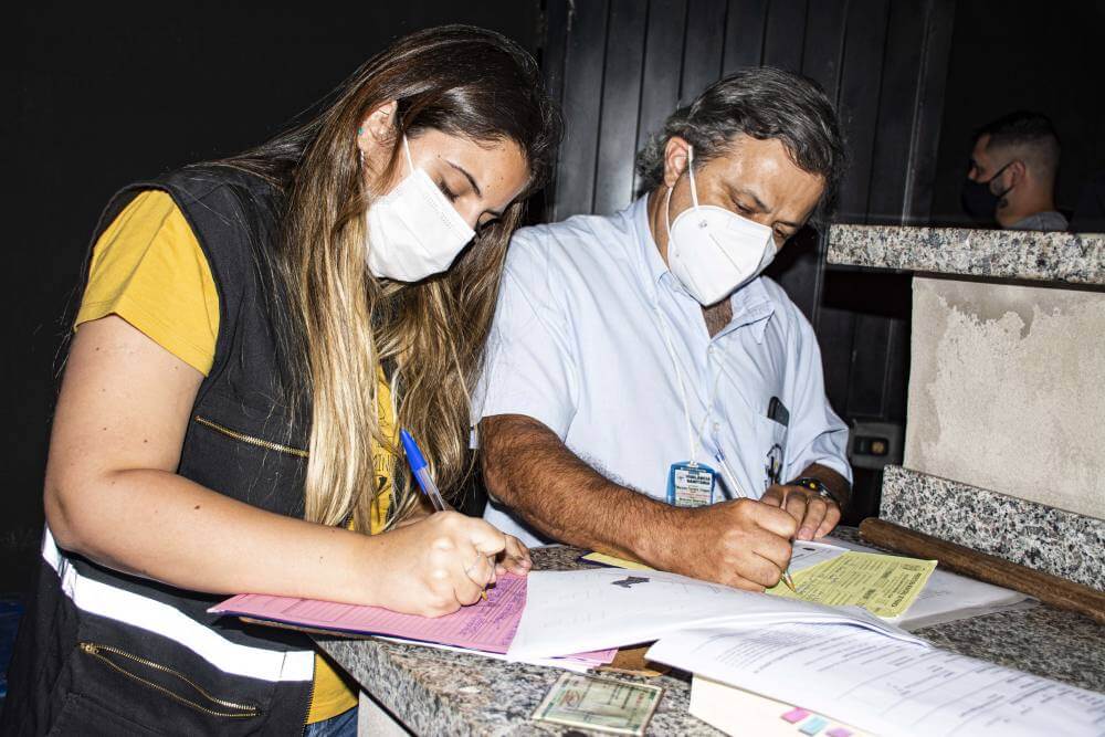 Patrulha Covid divulga balanço de fiscalizações com interdições no Parque Universitário