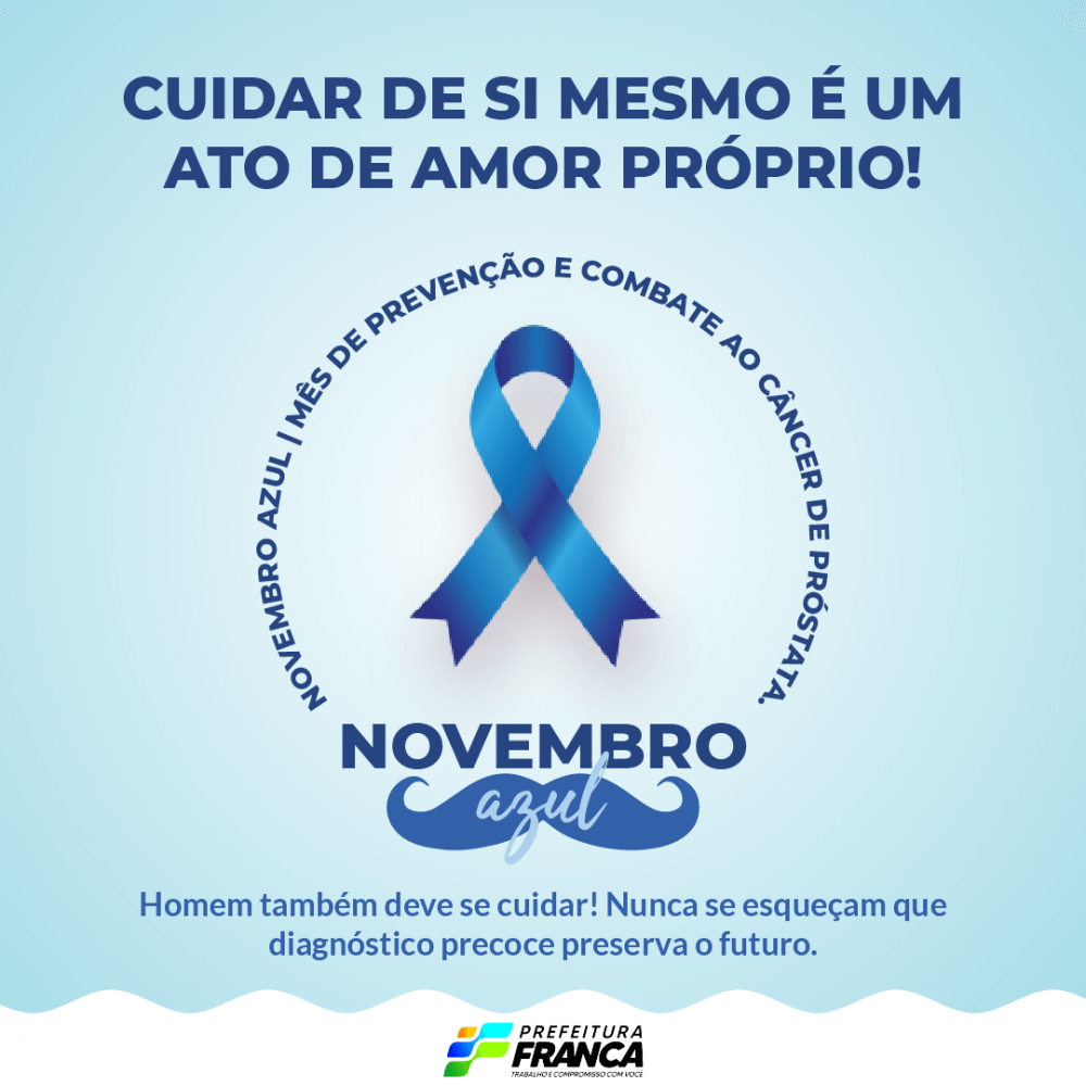 Campanha Novembro Azul orienta sobre a prevenção ao câncer de próstata