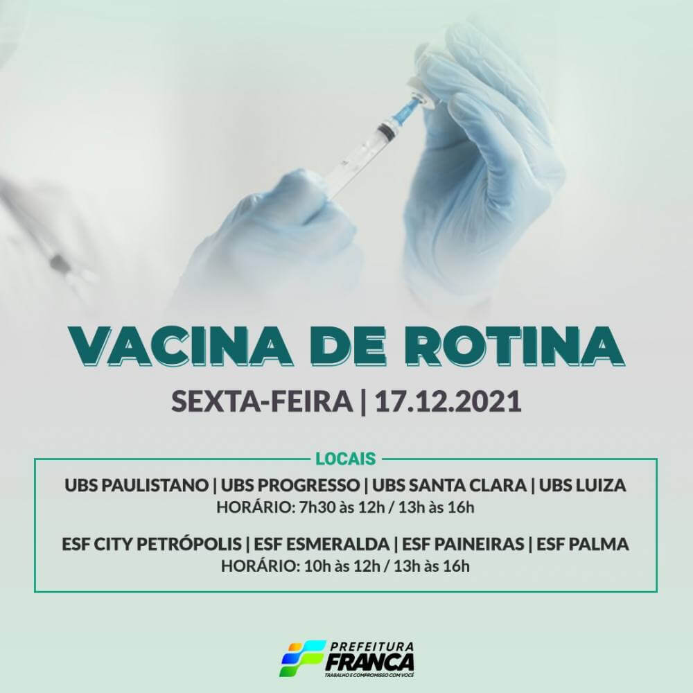 Campanha Nacional de Multivacinação (Vacinas de Rotina)