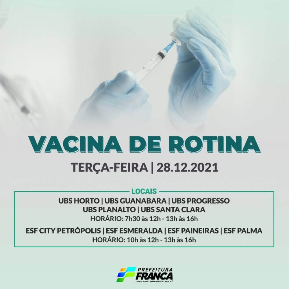 Campanha Nacional de Multivacinação (Vacinas de Rotina)