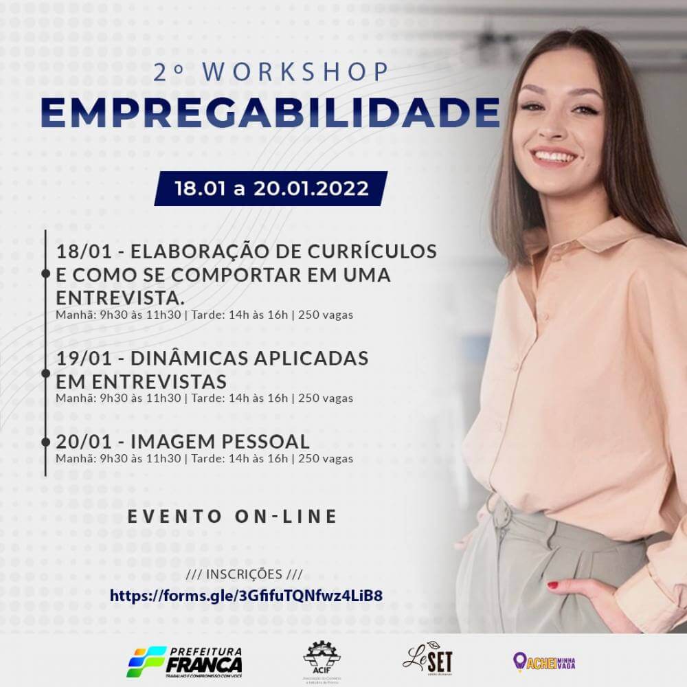 Prefeitura realiza 2º Workshop da Empregabilidade