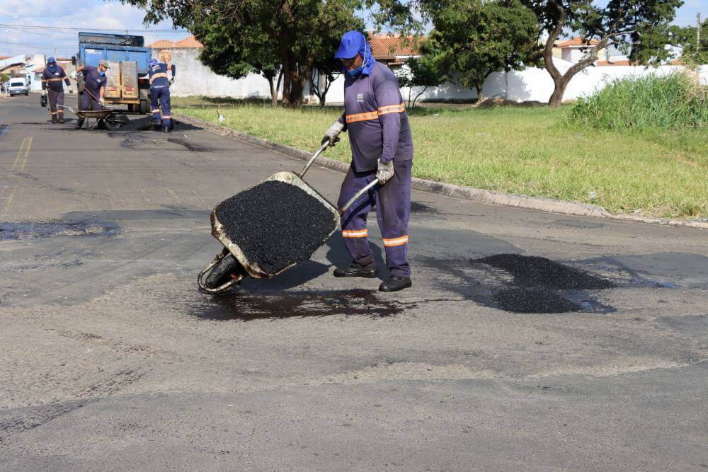 Operação Tapa-buracos conta com 6 equipes
