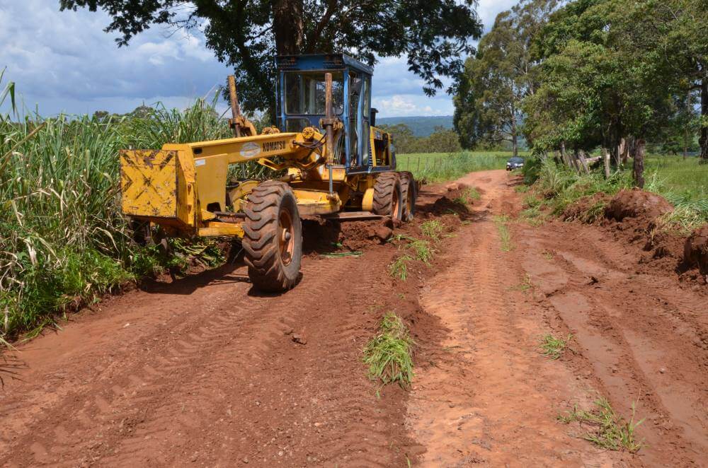 Infraestrutura reforça conservação nas estradas rurais