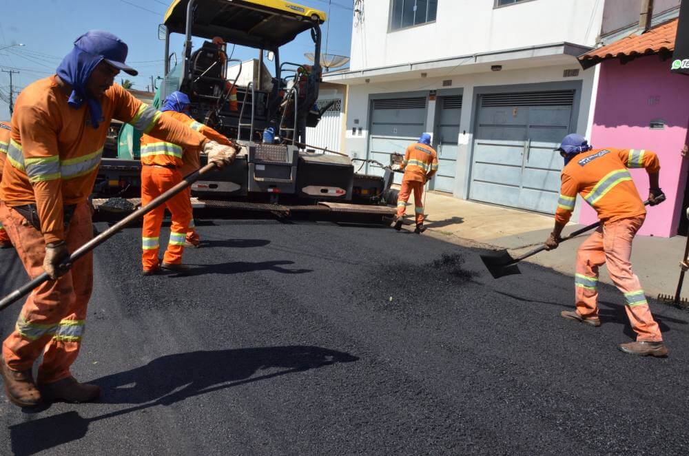 Prefeitura segue com recapeamento no Jardim Aeroporto 3