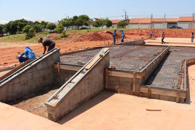 Centro de Esportes do Ana Dorothéia está em obras