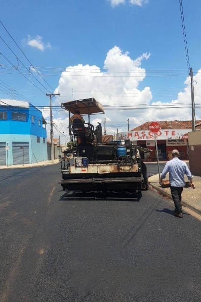 Rua da Vila Rezende é recapeada