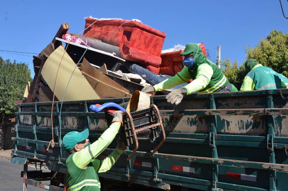 Arrastão da Limpeza já recolheu 85 toneladas de entulhos neste ano