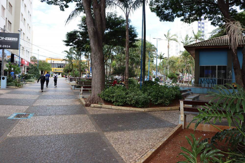 Meio Ambiente faz higienização geral no centro