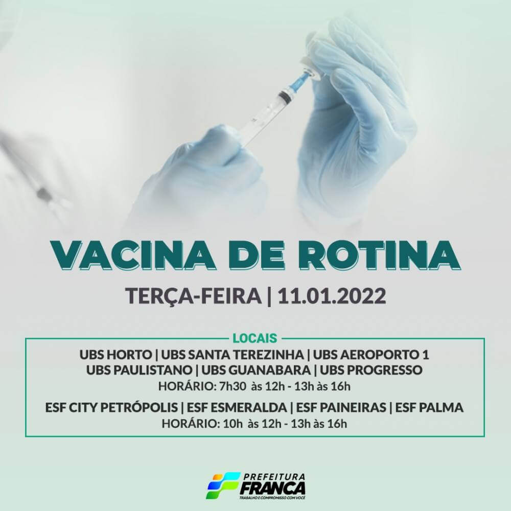 Campanha Nacional de Multivacinação (Vacinas de Rotina)