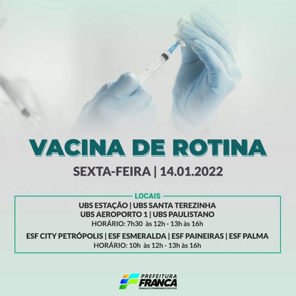 Campanha Nacional de Multivacinação (Vacinas de Rotina)