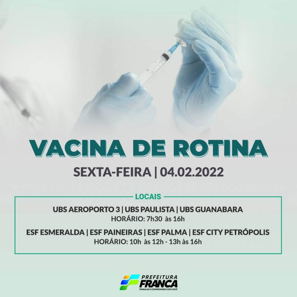 Campanha Nacional de Multivacinação (Vacinas de Rotina)