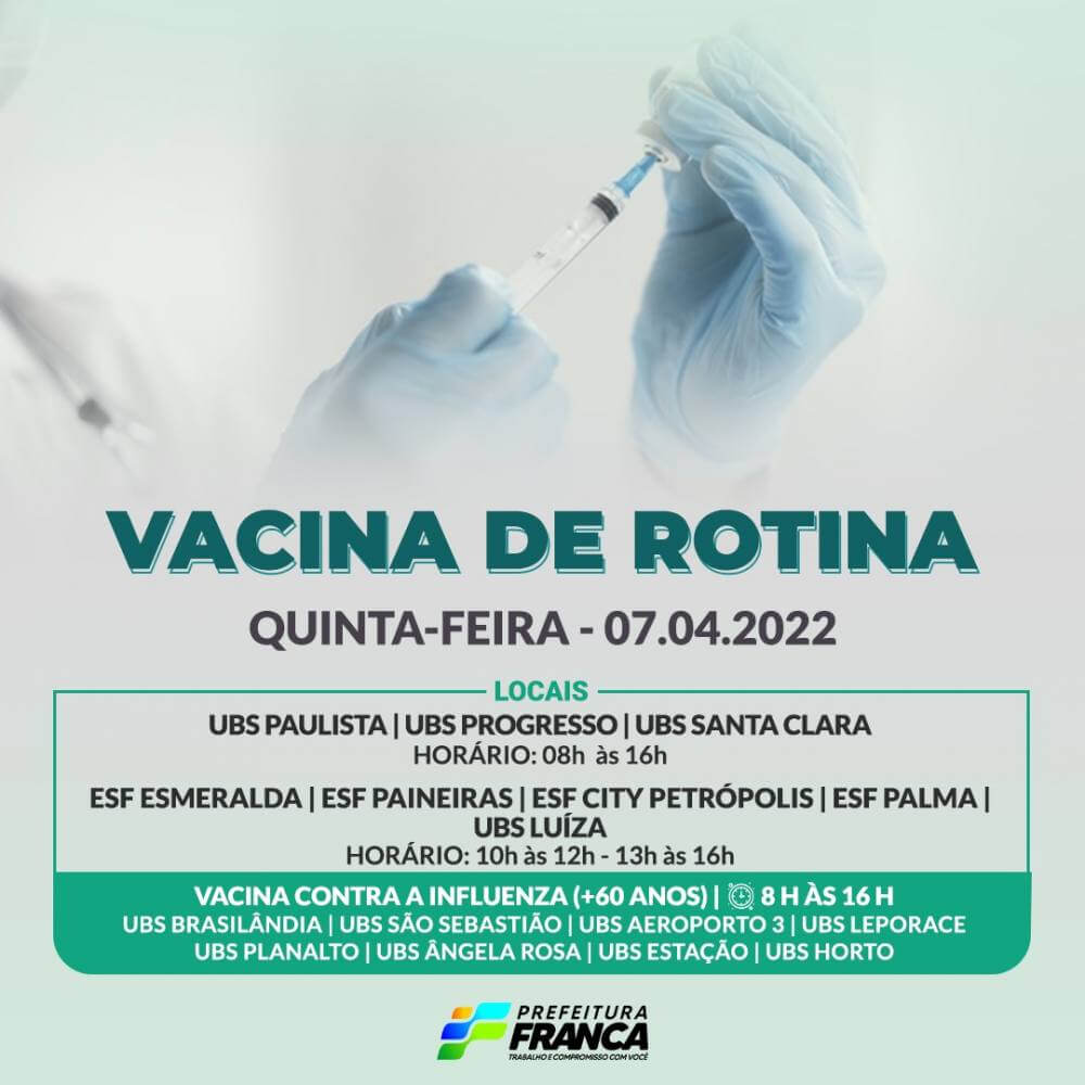 Campanha de Multivacinação (Vacinas de Rotina)
