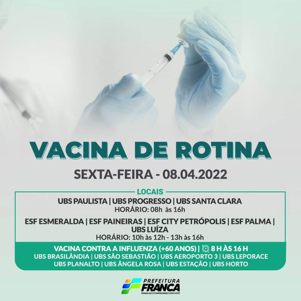 Campanha de Multivacinação (Vacinas de Rotina)