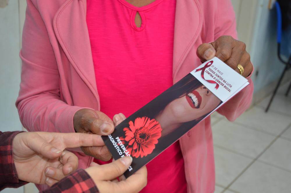 Saúde realiza Campanha contra o Câncer Bucal nas UBS